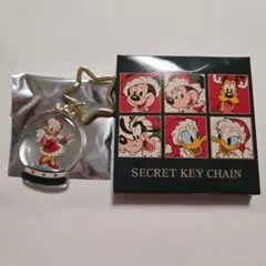 ディズニーストア　シークレット　デイジー　クリスマス　スノードーム　キーホルダー