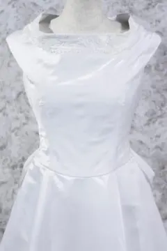 ウェディングドレス Aライン ホワイト清楚 結婚式