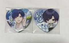 いれいす　缶バッジ　ファミマ　ハート缶バッジ