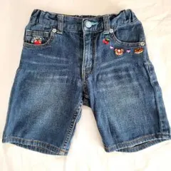 エンジェルブルー ANGEL BLUE デニムハーフパンツ 110