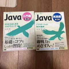 Java 入門編・実践編 第3版 2冊セット