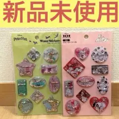 セリア ディズニー ウォーターシール 2種 ピーターパン 101匹わんちゃん