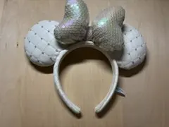 ディズニー ハート型リボンカチューシャ