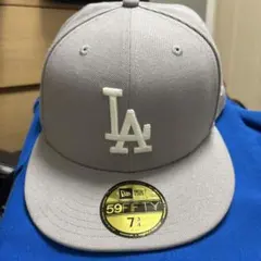 NEW ERA 59FIFTY LA ドジャース キャップ グレー