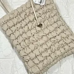 ✨SHOO-LA-RUE✨ポップコーントートバッグ ベージュ 新品 シューラルー