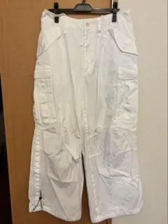 kolor 26ss ホワイトカーゴパンツ サイズ1のサムネイル