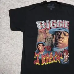 T438 公式　ノートリアス・B.I.G.（ビギー）ラッパーT　Tシャツ