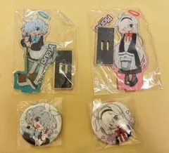 【新品未開封】ブルーアーカイブ アロナ プラナ アクリルスタンド+缶バッジ　6点