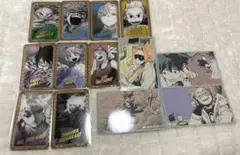 僕のヒーローアカデミア　原画展　箔押しクリアカード　メモリアルコレクション