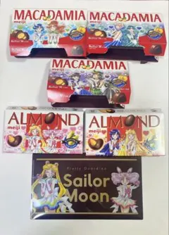 【空箱】セーラームーン 明治コラボ チョコレート コンプリート