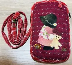★新作★スーちゃん＆くま★ショルダー（iPhone・ポーチ2）ハンドメイド