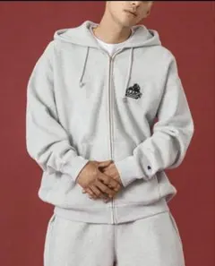 XLARGE×Champion REVERSE WEAVE ZIP UP パーカ