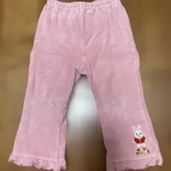 MIKI HOUSE ピンク コーデュロイパンツ　90