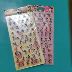 レトロシールセット　ミッキー・ミニー