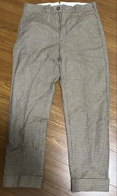 ENGINEERED GARMENTS ウール パンツ　30 ガンクラブ ENGINEERED GARMENTS ウール パンツ 30 ガンクラブ - メルカリ