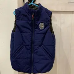 ダブルビー　リバーシブル　ダウンベスト　120