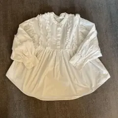 即発送⭐︎BIBIY 先行&完売品】REBECCA FRILL BLOUSE - メルカリ