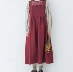 【kazumi×SamansaMos2】 ノースリレースワンピース