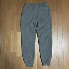 ユニクロ　ボアスエットパンツ　ダークグレー　キッズ160cm