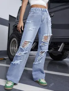 LMRダメージデニム