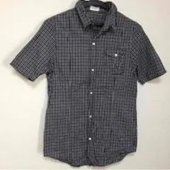 ☆おすすめ☆新品 チャオパニック ギンガムチェックの半袖シャツ 44(S〜M)