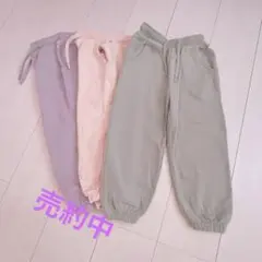 気まぐれセール　nextbaby パステルスウェットパンツ3set