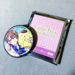 うり　サンリオ缶バッチ