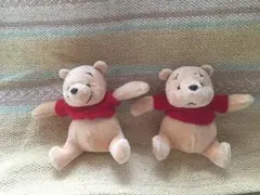 プーさん ぬいぐるみ 2体セット