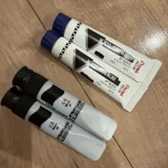 ぺんてる アクリルガッシュ 黒 4本セット