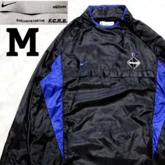 ナイキ FCレアルブリストル プリント プルオーバー ナイロンジャケット M 黒