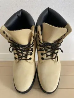 Timberland ベージュ ハイカットブーツ