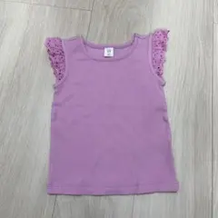 95cm babyGAP 肩フリルカットソー　ノースリーブ