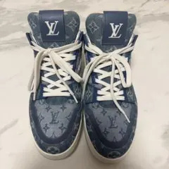 Louis Vuitton ルイヴィトン デニムハイカットスニーカー美品のサムネイル
