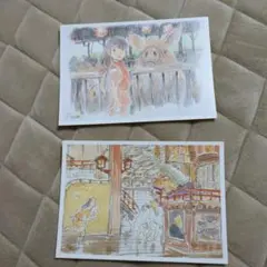 非売品！千と千尋の神隠し　原画 　ポストカードセット