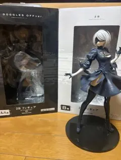 NieR:Automata 放送記念くじ 2B フィギュア 2体セット