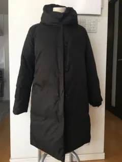 未使用に近い Pure DKNY duvet long coat