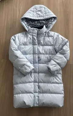 キッズ ダウンコート ライトブルー 130