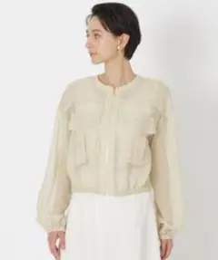 エポカsize40オーガンジー シアーブルゾンのサムネイル