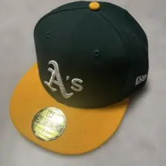 New Era 59FIFTY A'sキャップ 7 1/2