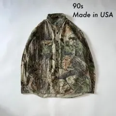 90s CamoGear USA製 リアルツリーカモ シャツ XL ハンティングのサムネイル