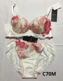 ワコール サルート C75ブラジャーショーツ2点セット ピンク - メルカリ