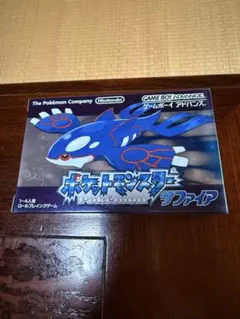 ポケットモンスター サファイア 箱・説明書あり 動作確認済 GBA