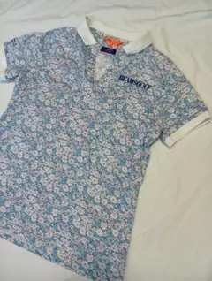 BEAMS GOLF×リバティ ポロシャツ Mのサムネイル