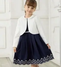 エニィファム110フォーマルワンピーススーツ入学式卒園式女の子