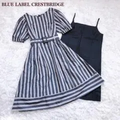 ✨定価3万円♡春夏素材✨ブルーレーベルクレストブリッジ ワンピース　インナー