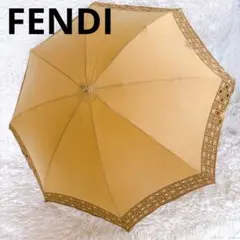 フェンディ FENDI ゴールド×FFロゴ ズッカ柄 長傘 - メルカリ