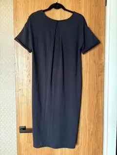 LOVEMIC ネイビー フレアワンピース M