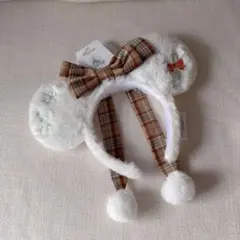 【新品・未使用】 上海ディズニー　ミニー　カチューシャ　クリスマス