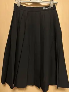 Poika 黒 プリーツスカート @小豆