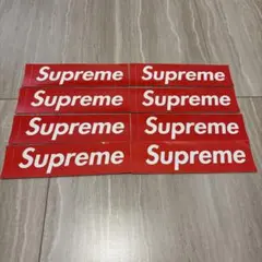 難あり　SUPREME シュプリーム ボックスロゴ 8枚セット